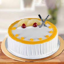 Pineapple-Eggless-Cake